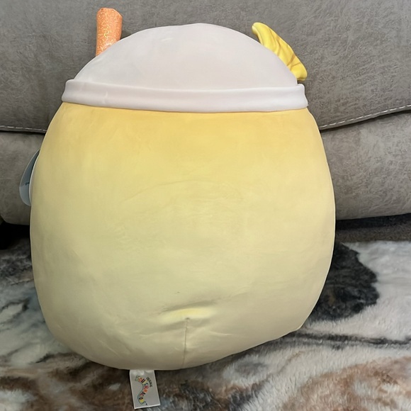 🍍Squishmallows Pineapple Boba Tea 🧋Summer 2024 NWT 14” - Picture 4 of 5